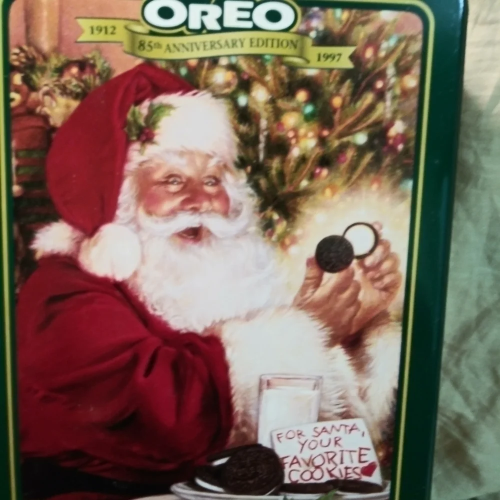 Vintage Nabisco Oreo Cookie Tin Circa 1997 - Picture 1 of 5